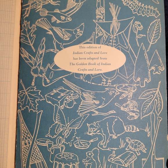 Indian Crafts and Lore W Ben Hunt Golden Press 1964 Moccasins Buckskin Beadwork - Picture 8 of 13